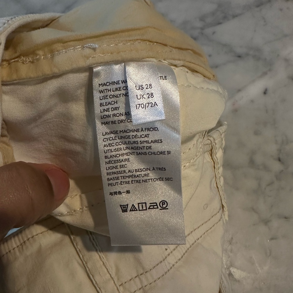 Anthropologie The Colette Crop Wide-Leg Pants size 28 women’s - Picture 5 of 5